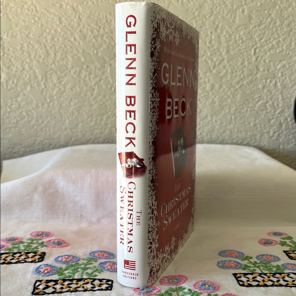 The Christmas Sweater Glenn Beck Hardcover Book Holiday Novel 2008
